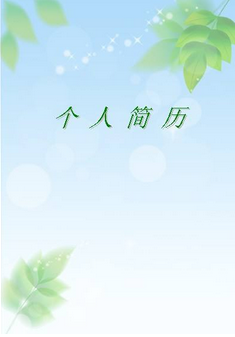 程序員簡(jiǎn)歷